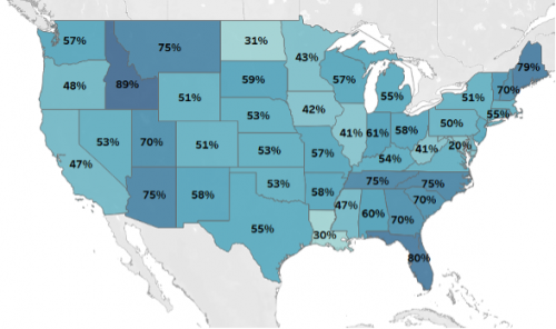 Florida sales map